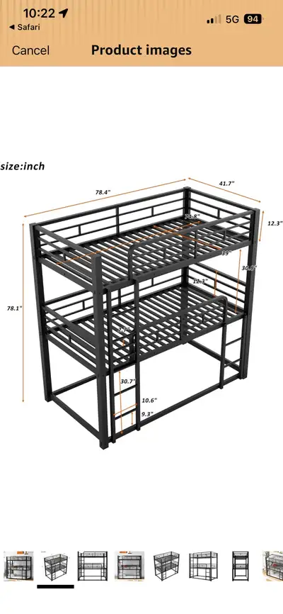 3 Bed Bunkbed , View more