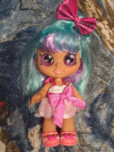 3 Kindi kids for 60 will not seperate Cash only Kindi Kids Snack Time Friends, Pre-School 10" Doll -...