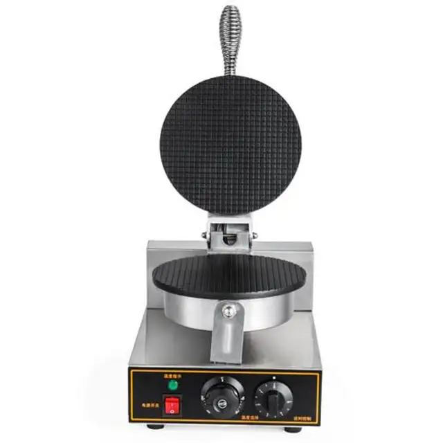 110V Ice Cream Waffle Cone Maker Crepe Making Machine 02270764661853851651121