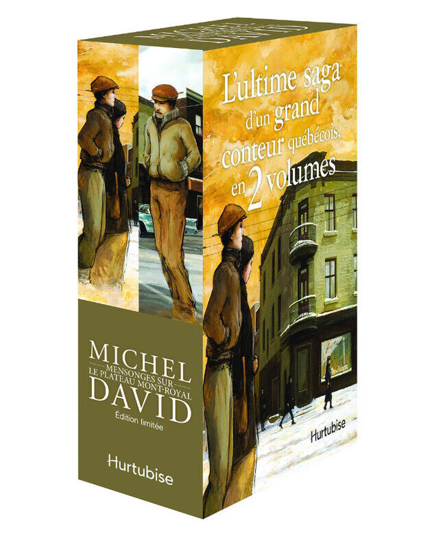 L'ULTIME SAGA MICHEL DAVID (COFFRET) EN 2 VOLUMES ÉTAT NEUF dans Ouvrages de fiction  à Laval/Rive Nord