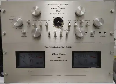Phase Linear 400 Power Amp and 4000 Pre Amp, View more