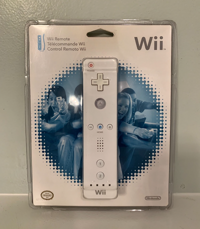 OEM Original Nintendo Wii Remote White 1st Release Blister NEW, View more