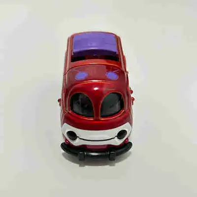 Preowned Tomica Disney Motors Worm n Big Hero 6 Baymax 2.0 Red Brand : Takara Tomy Car Size : approx...