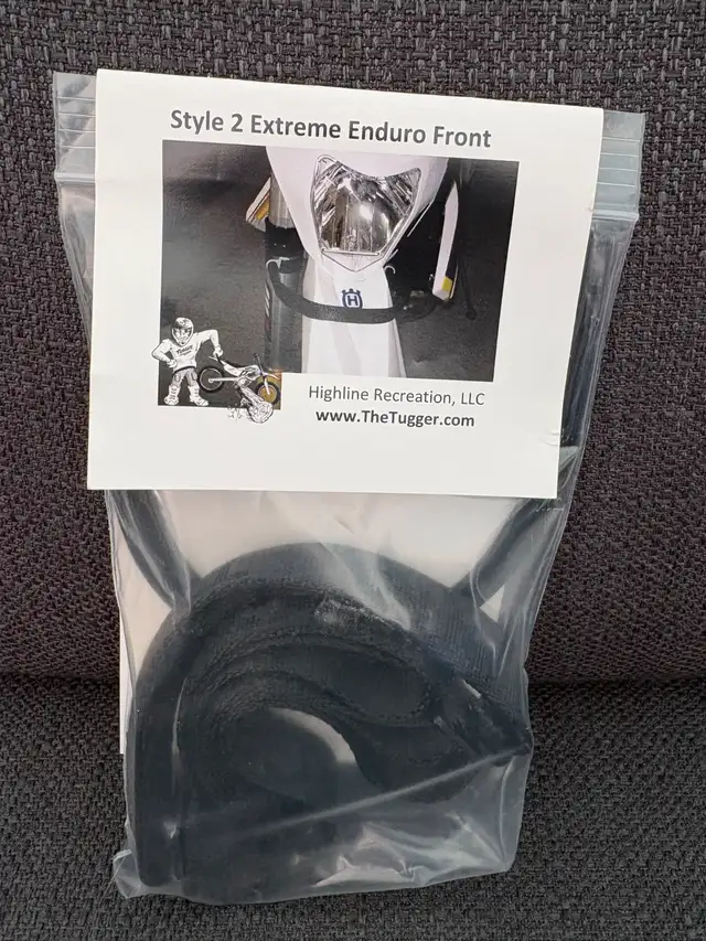 Fork-mounted motorcycle pull/lift strap in Motorcycle Parts & Accessories in Ottawa - Image 2