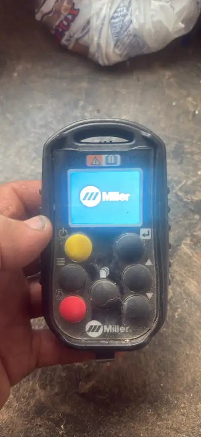 I'm selling a used 2022 Miller Trailblazer 325 EFI welder/generator combo with a remote, showing onl...