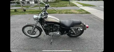 2005 Harley sportster 1200 custom. New tires last season, all oils changed this season. vanson hines...