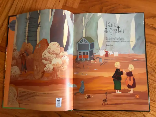 BIG BOOK FOR CHILDREN * HANSEL AND GRETEL * tale by the Brothers Grimm63006662098817121