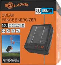 Gallagher solar fence s12