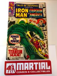 Iron Man and Captain America in Tales of Suspense #93 comic $110