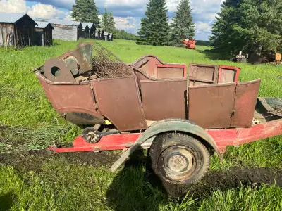 Old body project , it’s sitting on a old trailer