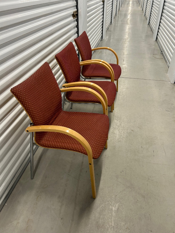 Krug  "Bali"  stacking chairs ( 60 Available)  - Maple Arms/Back in Chairs & Recliners in City of Toronto - Image 4