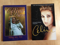 4 brand new Celine Dion books Autorized Biography and Falling