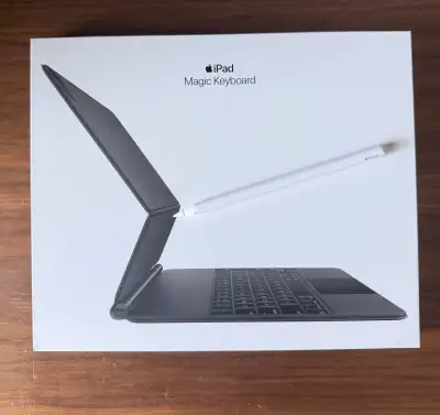 New Apple Magic Keyboard for iPad Pro 12.9 & Apple Pencil 2, View more
