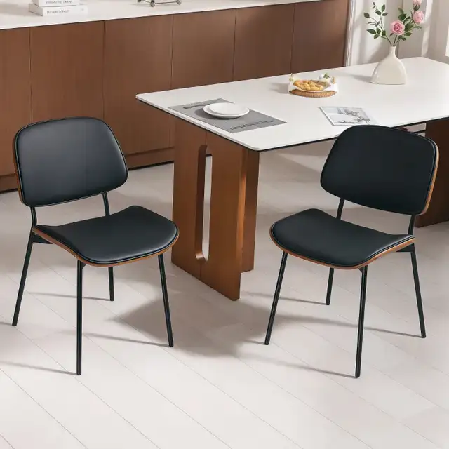 Mid Century Modern Dining Room Chair bentwood back  in Chairs & Recliners in Markham / York Region - Image 8
