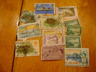 STAMPS FROM BURMUDA - USED, View more