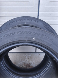 Price Drop 2 tires CONTINETAL 215/55/R17