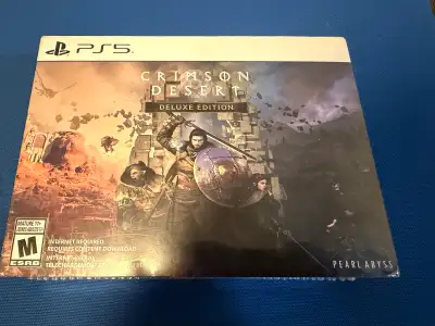Crimson Desert Deluxe Edition PS5 new/sealed, View more