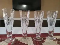 Nova Scotia Crystal Pilsner Glasses