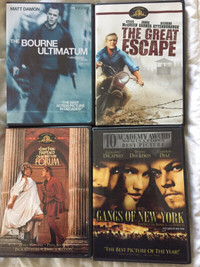 DVD movies for sale, $5 each