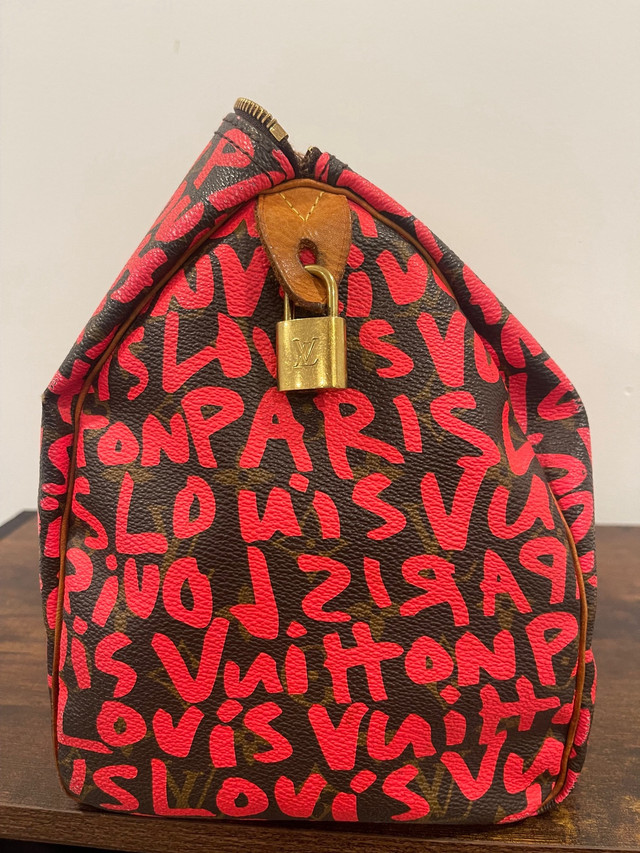 Louis Vuitton Limited Edition Sprouse Graffiti Speed my 30 dans Femmes - Sacs et portefeuilles  à Ville de Montréal - Image 4