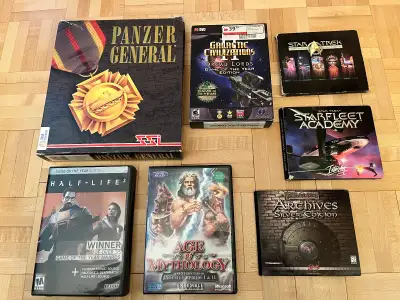 Lot de jeux PC, View more
