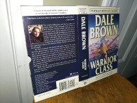 DALE BROWN&#39;S Set of 4 Audio Cassettes of Warrior Class