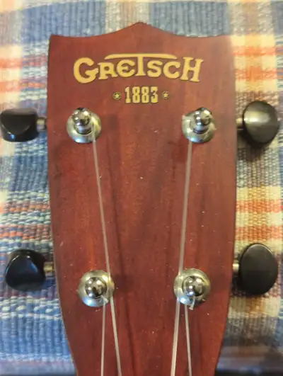 A Gretsch Ukulele with Case (Reduced), View more