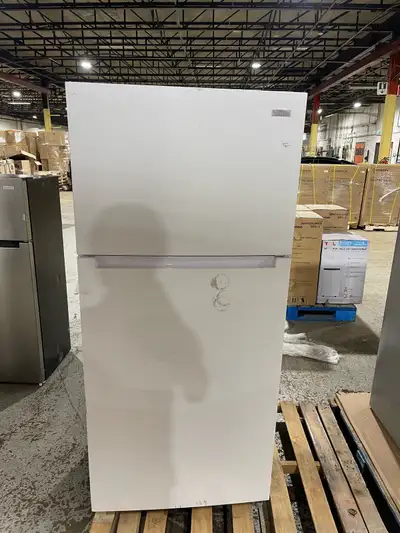 18 cu. ft. Top Freezer Refrigerator DOE in White, Garage Ready, View more