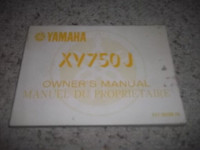 1984 Yamaha XV750J Virago Owner's Manual