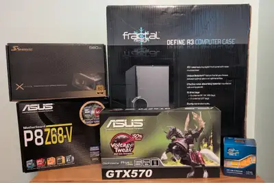PC Intel i5-2500K | GeForce GTX 570 | SSD 120 Go + HDD 500 Go, View more