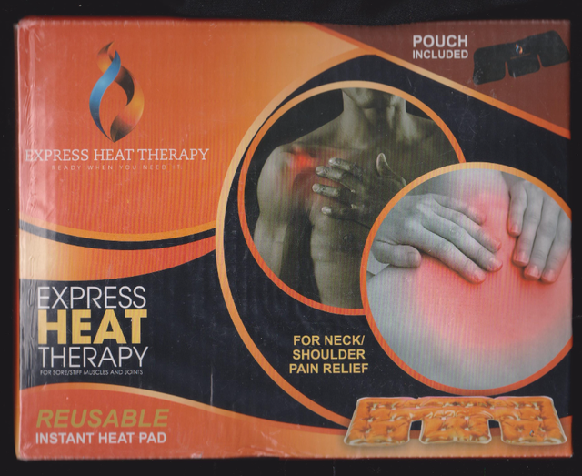 EXPRESS HEAT THERAPY - * NEW * MIP *-Neck / Shoulder pain relief