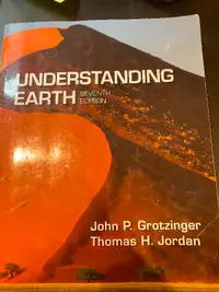 University textbook: Understanding Earth