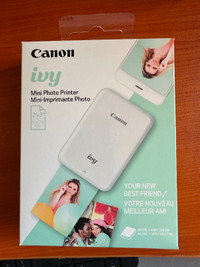 Canon Ivy Mini Photo Printer (BRAND NEW IN BOX)
