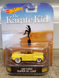 1:64 Diecast Hot Wheels Retro The Karate Kid 48 Ford Super De Lu