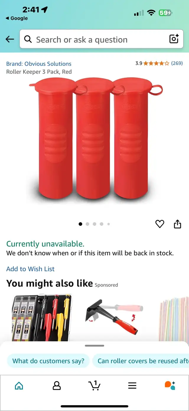 Paint Roller Keeper 3 Pack in Painting & Paint Supplies in Hamilton - Image 2