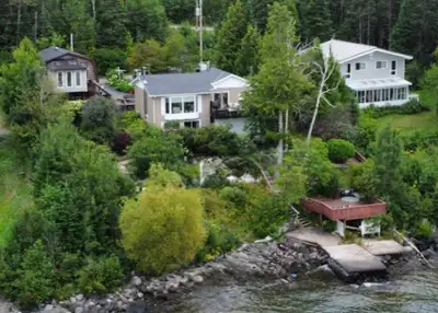Discover your dream retreat just 30 minutes north of Sault Ste. Marie! This custom built waterfront...