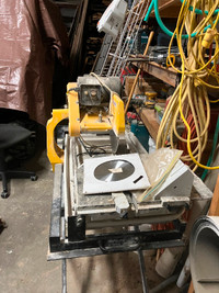 10 inch wet tile saw