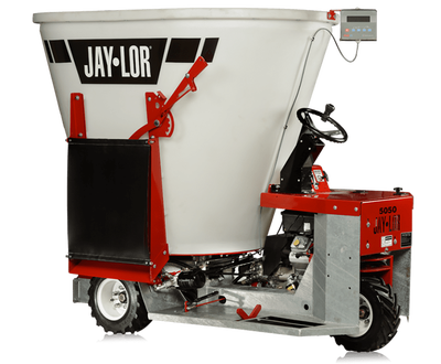 Jaylor 50-50 self propelled feeder machine, View more