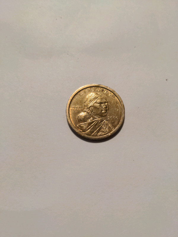USA Coin 2000 P
Sacagawea Dollar. in Arts & Collectibles in Mississauga / Peel Region - Image 3