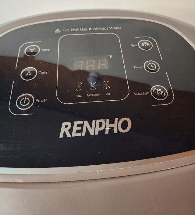 Renpho Foot Spa Massager in Health & Special Needs in London - Image 2