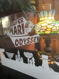 NINTENDO SWITCH LIGHT UP DOCK SHIELD - Super Mario Odyssey