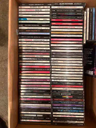 Music CDs from the 70-90's