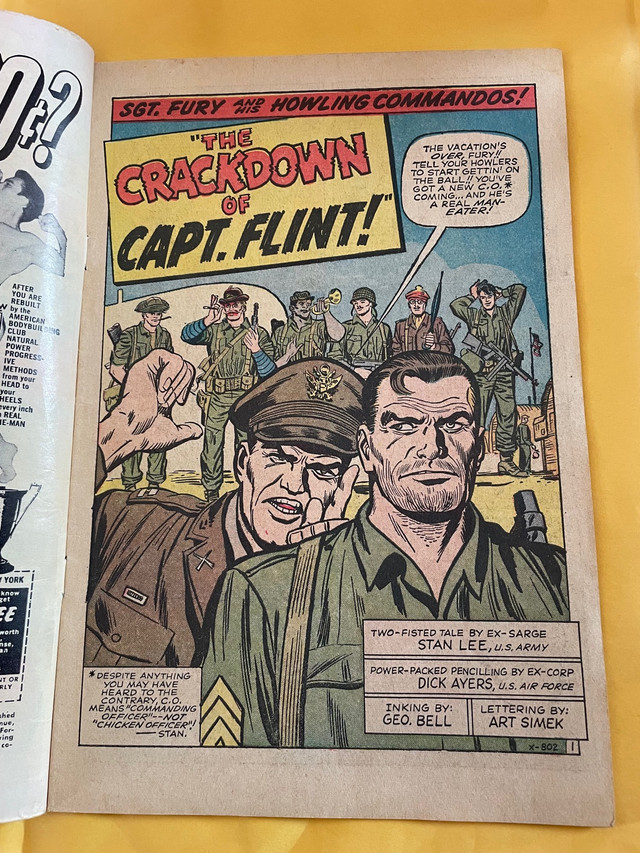 Sgt. Fury #11 (1964) in Comics & Graphic Novels in Oshawa / Durham Region - Image 2