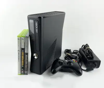 Xbox 360 Slim Console Starter Bundle, View more