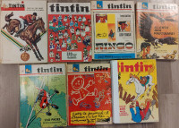 Bandes dessinées - BD - Tintin - Recueil divers