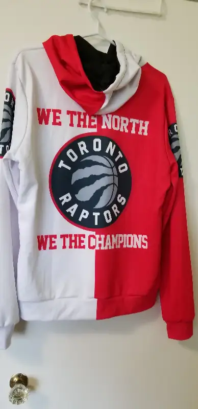 Toronto Raptors 2019 NBA Champions (Pictured) Hoodie-Medium in Other in City of Toronto - Image 3