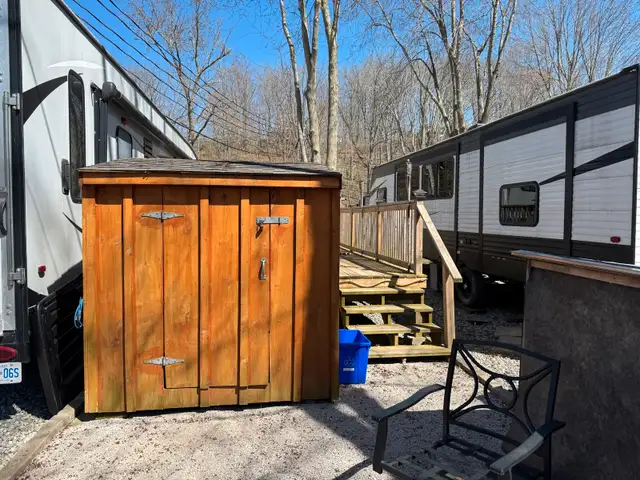 2016 Forest River Wolf Park Toy Hauler Fifth Wheel in Travel Trailers & Campers in London - Image 4