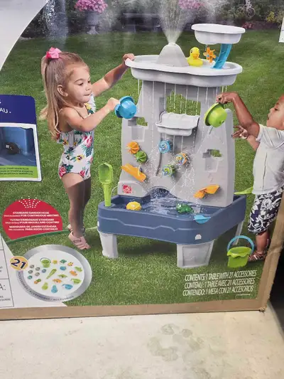 Step2 Waterfall Discovery Wall water table, View more