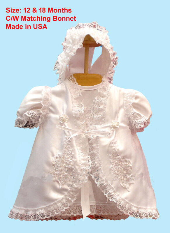 Boy & Girl  Baptism Outfit/Gown & Christening Dress in Clothing - 3-6 Months in City of Toronto - Image 3