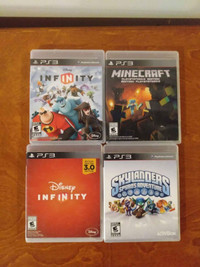 PS3 Video Games - $20 For All 4